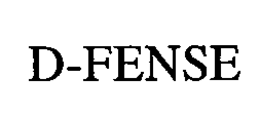 D-FENSE trademark