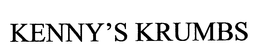 KENNY'S KRUMBS trademark