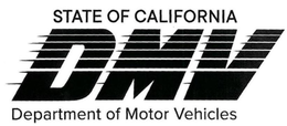STATE OF CALIFORNIA DMV DEPARTMENT OF MOTOR VEHICLES trademark