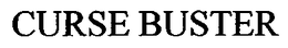 CURSE BUSTER trademark
