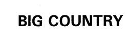 BIG COUNTRY trademark