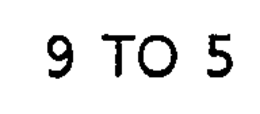 9 TO 5 trademark