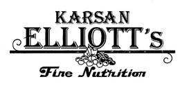 KARSAN ELLIOTT'S FINE FOODS trademark