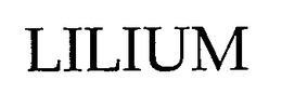 LILIUM trademark