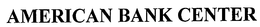 AMERICAN BANK CENTER trademark
