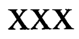XXX trademark