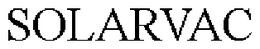 SOLARVAC trademark