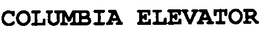 COLUMBIA ELEVATOR trademark