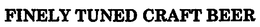 FINELY TUNED CRAFT BEER trademark
