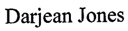DARJEAN JONES trademark