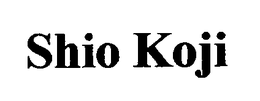 SHIO KOJI trademark