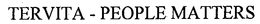 TERVITA - PEOPLE MATTERS trademark