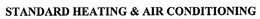 STANDARD HEATING & AIR CONDITIONING trademark