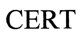 CERT trademark