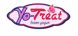 YO-TREAT FROZEN YOGURT trademark