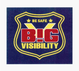 BE SAFE BIG V VISIBILITY trademark