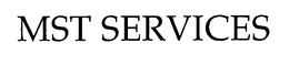 MST SERVICES trademark