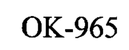 OK-965 trademark