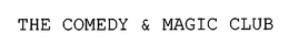 THE COMEDY & MAGIC CLUB trademark