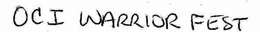 OCI WARRIOR FEST trademark