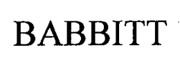 BABBITT trademark