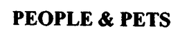 PEOPLE & PETS trademark