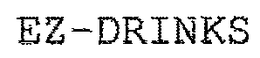 EZ-DRINKS trademark