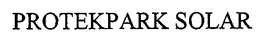 PROTEKPARK SOLAR trademark