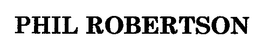 PHIL ROBERTSON trademark