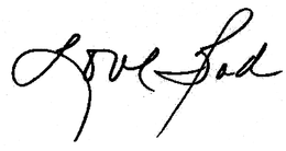 LOVE GOD trademark