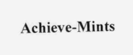 ACHIEVE-MINTS trademark