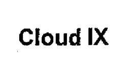 CLOUD IX trademark