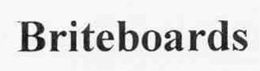 BRITEBOARDS trademark