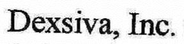 DEXSIVA, INC. trademark