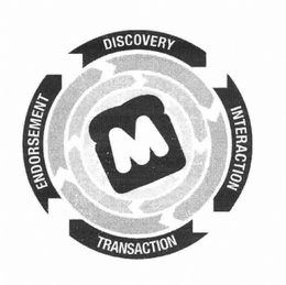 M DISCOVERY INTERACTION TRANSACTION ENDORSEMENT trademark