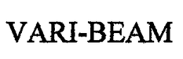 VARI-BEAM trademark