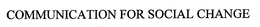 COMMUNICATION FOR SOCIAL CHANGE trademark