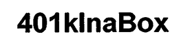 401KINABOX trademark
