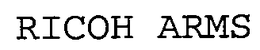 RICOH ARMS trademark
