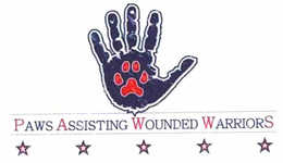 PAWS ASSISTING WOUNDED WARRIORS trademark