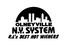 OLNEYVILLE N.Y. SYSTEM R.I.'S BEST HOT WIENERS trademark