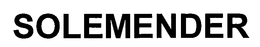 SOLEMENDER trademark