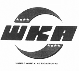 WKA WORLDWIDE K. ACTION SPORTS trademark
