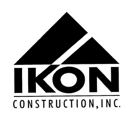 IKON CONSTRUCTION, INC. trademark