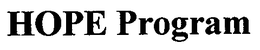 HOPE PROGRAM trademark