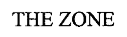 THE ZONE trademark