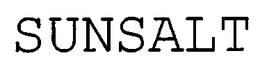 SUNSALT trademark