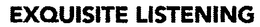 EXQUISITE LISTENING trademark