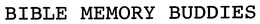 BIBLE MEMORY BUDDIES trademark