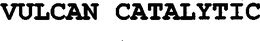 VULCAN CATALYTIC trademark